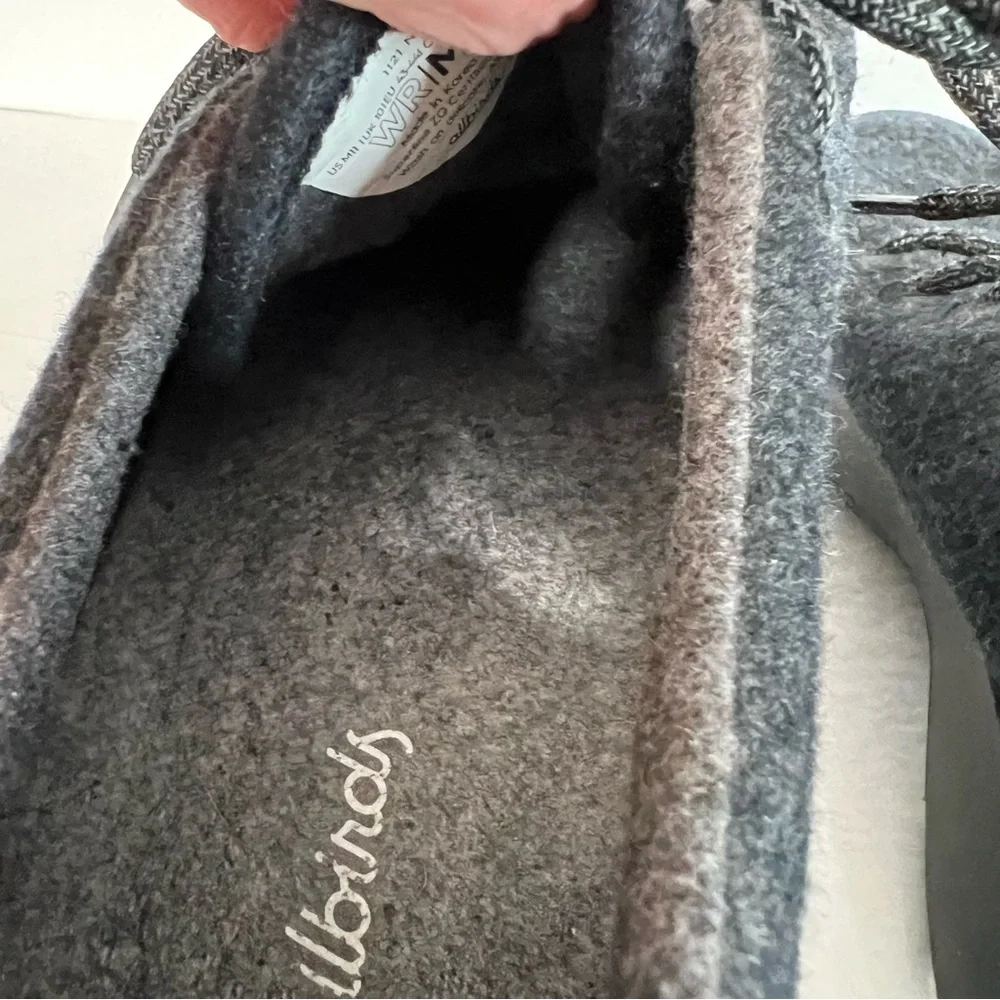 allbirds Men's Wool Runners Merino Wool Sneakers Size 11 Dark Gray